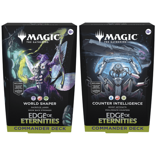 Magic the Gathering: Edge of Eternities Commander Deck Set (Set - of - 2) *Expected Release Date 8 - 1 - 2025* - Collector Store LLC