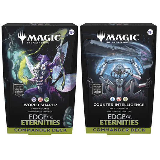Magic the Gathering: Edge of Eternities Commander Deck Set (Set of 2)