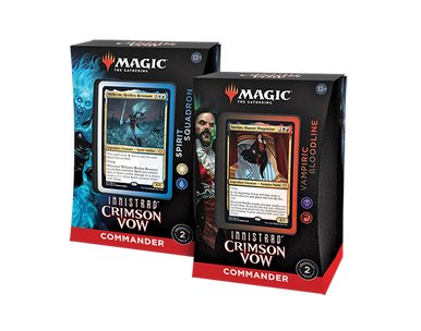 Magic the Gathering: Innistrad Crimson Vow Commander Decks (Set - of - 2) - Collector Store LLC