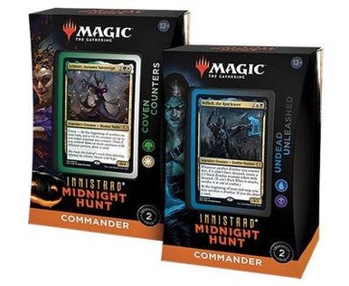 Magic the Gathering: Innistrad: Midnight Hunt Commander Decks *Set - of - 2* - Collector Store LLC