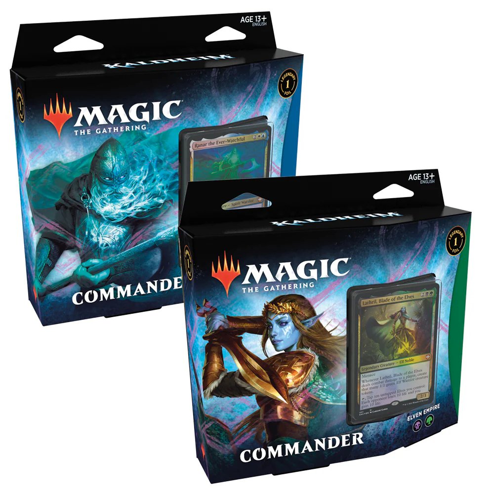 Magic the Gathering: Kaldheim Commander Set (Set of 2) - Collector Store LLC