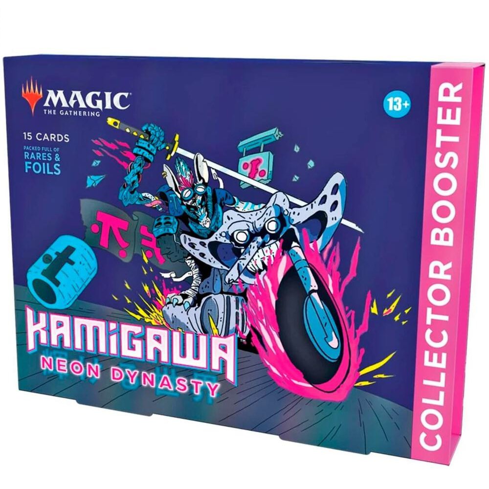 Magic the Gathering: Kamigawa Neon Dynasty Collector Booster Pack Omega - Collector Store LLC