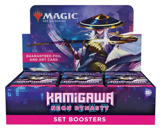 Magic the Gathering: Kamigawa Neon Dynasty SET Booster Box - Collector Store LLC