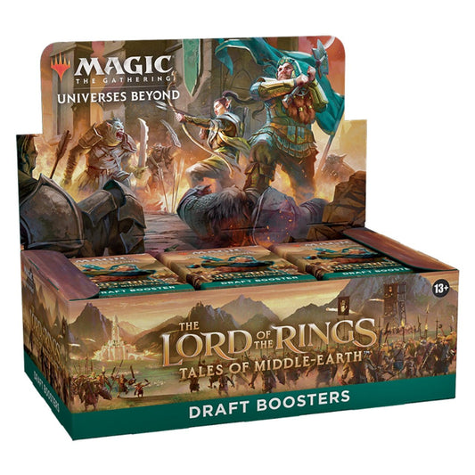 Magic the Gathering: Lord of the Rings: Tales of Middle - earth Draft Booster Box - Collector Store LLC