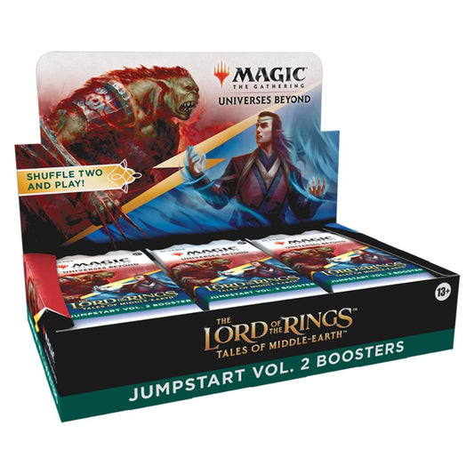 Magic the Gathering: Lord of the Rings Tales of Middle - earth Jumpstart Vol. 2 Booster Box - Collector Store LLC