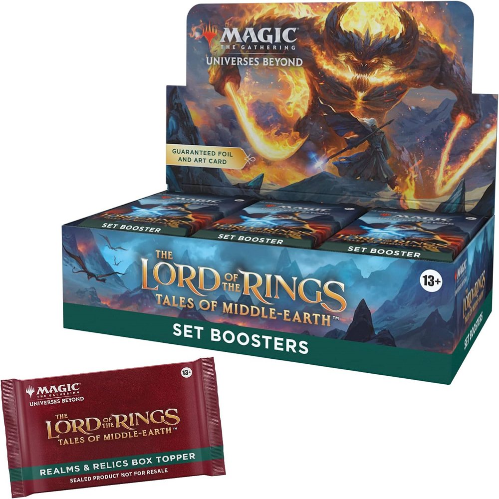 Magic the Gathering: Lord of the Rings Tales of Middle - earth Set Booster Box - Collector Store LLC