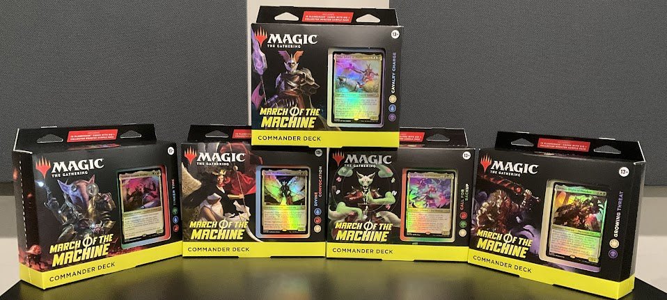 Magic the Gathering: March of the Machine Commander Decks (Set - of - 5) - Collector Store LLC