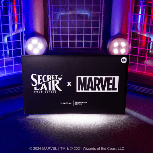 Magic the Gathering: Marvel Iron Man Secret Lair Drop Series Rainbow Foil Edition - Collector Store LLC