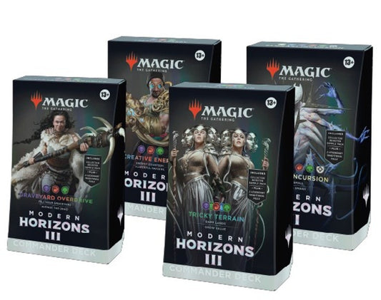 Magic the Gathering: Modern Horizons 3 Commander Deck Set (Set of 4) - Collector Store LLC