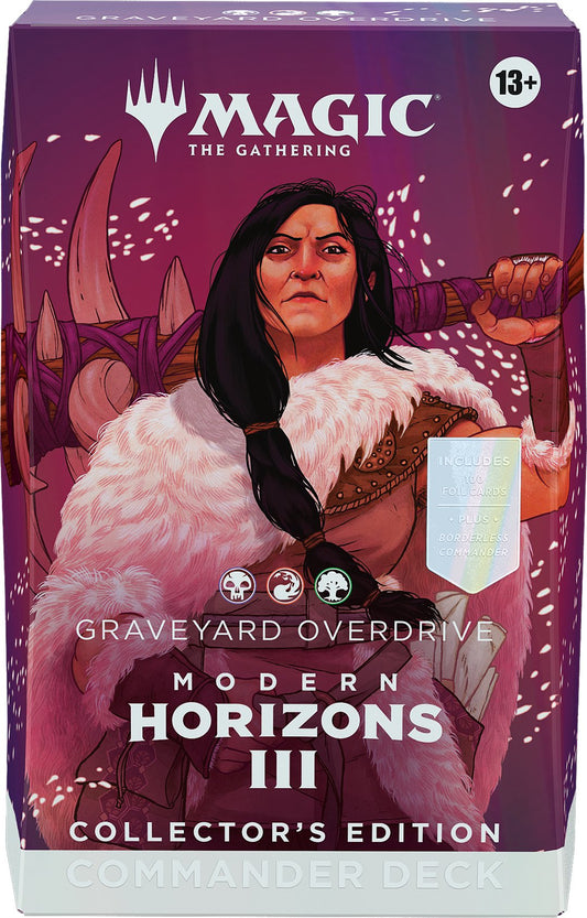 Magic the Gathering: Modern Horizons 3 Graveyard Overdrive Collector Commander Deck - Collector Store LLC