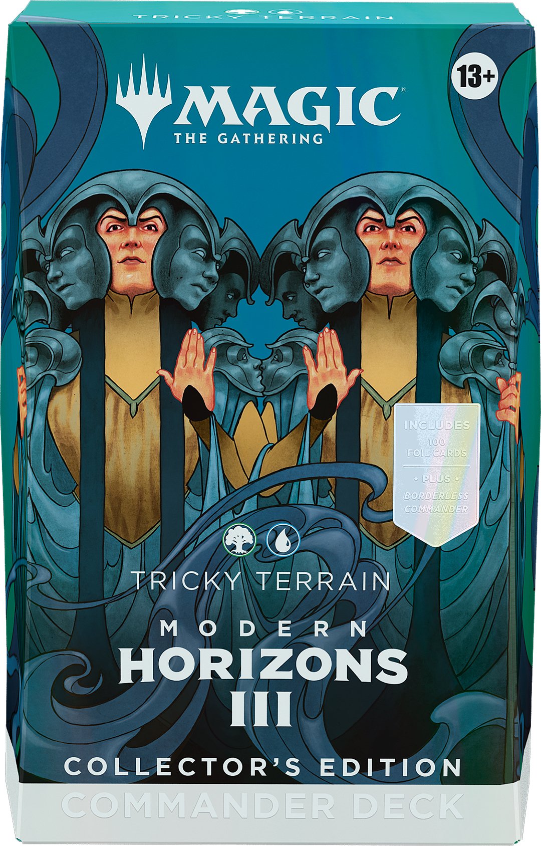 Magic the Gathering: Modern Horizons 3 Tricky Terrain Collector Commander Deck - Collector Store LLC