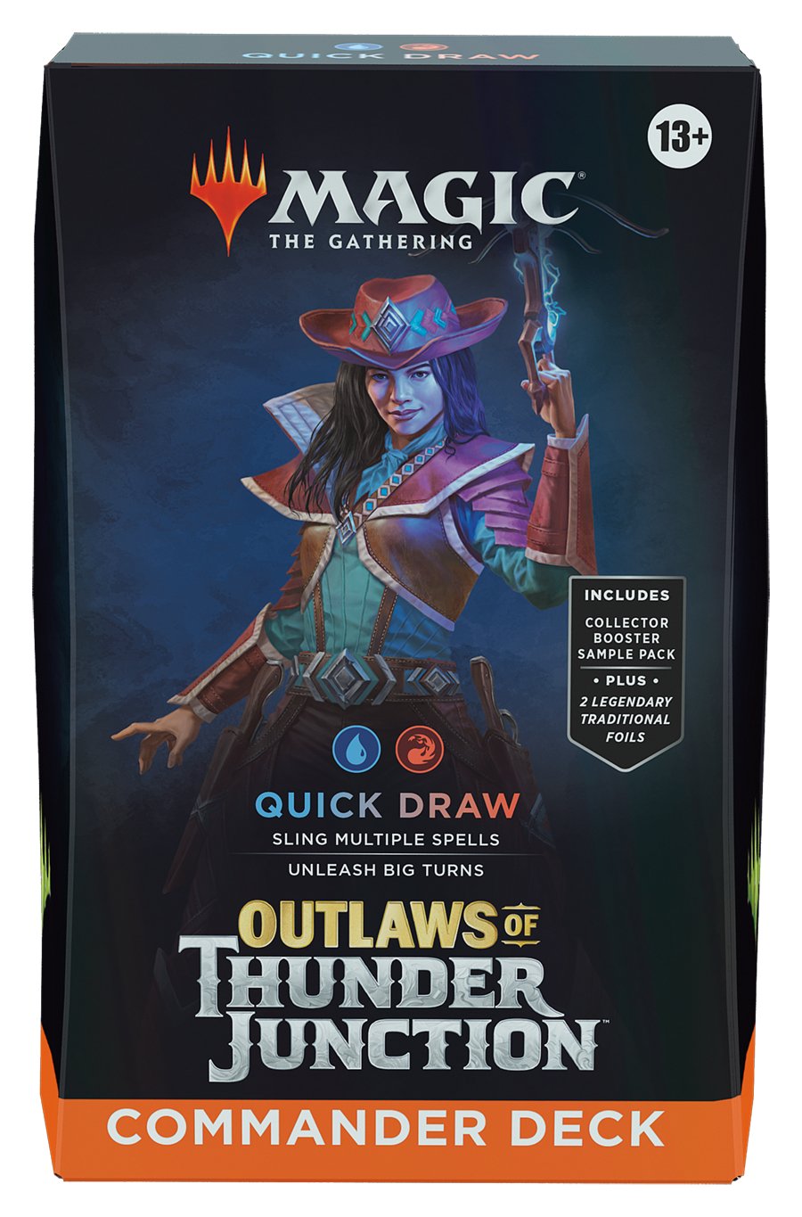 Magic the Gathering: Outlaws of Thunder Junction Commander Deck (Quick Draw) - Collector Store LLC