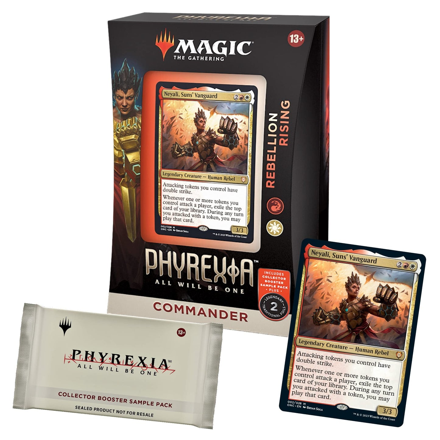 Magic the Gathering: Phyrexia All Will Be One Rebellion Rising Commander Deck - Collector Store LLC