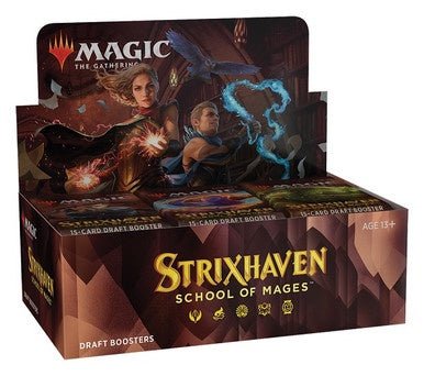 Magic the Gathering: Strixhaven: School of Mages Draft Booster Box - Collector Store LLC