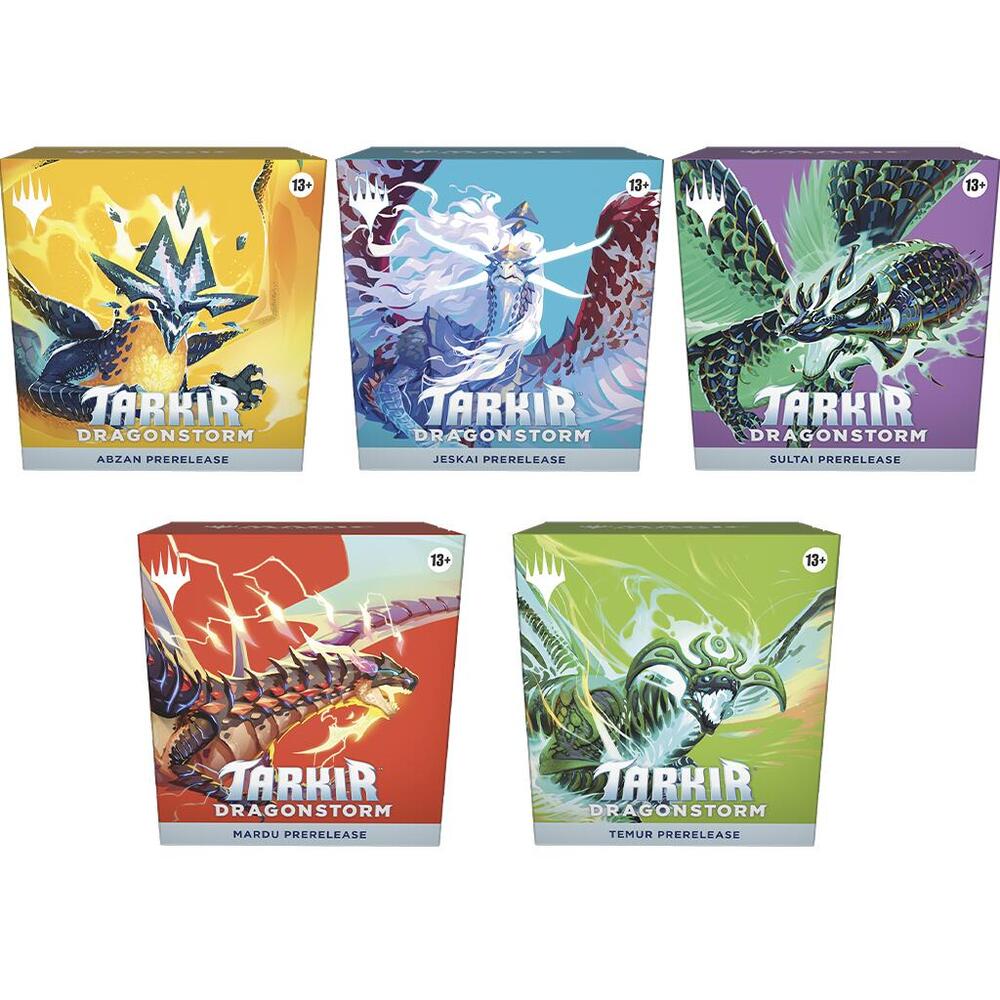Magic the Gathering: Tarkir Dragonstorm Prerelease Kit *Random* - Collector Store LLC