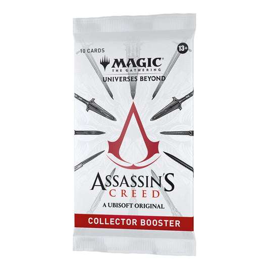 Magic the Gathering: Universes Beyond Assassin's Creed Collector Booster Pack - Collector Store LLC