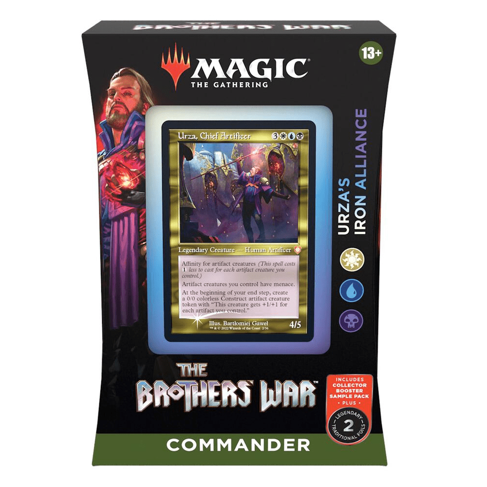 Magic the Gathering: Urza's Iron Alliance The Brothers' War Commander Deck - Collector Store LLC