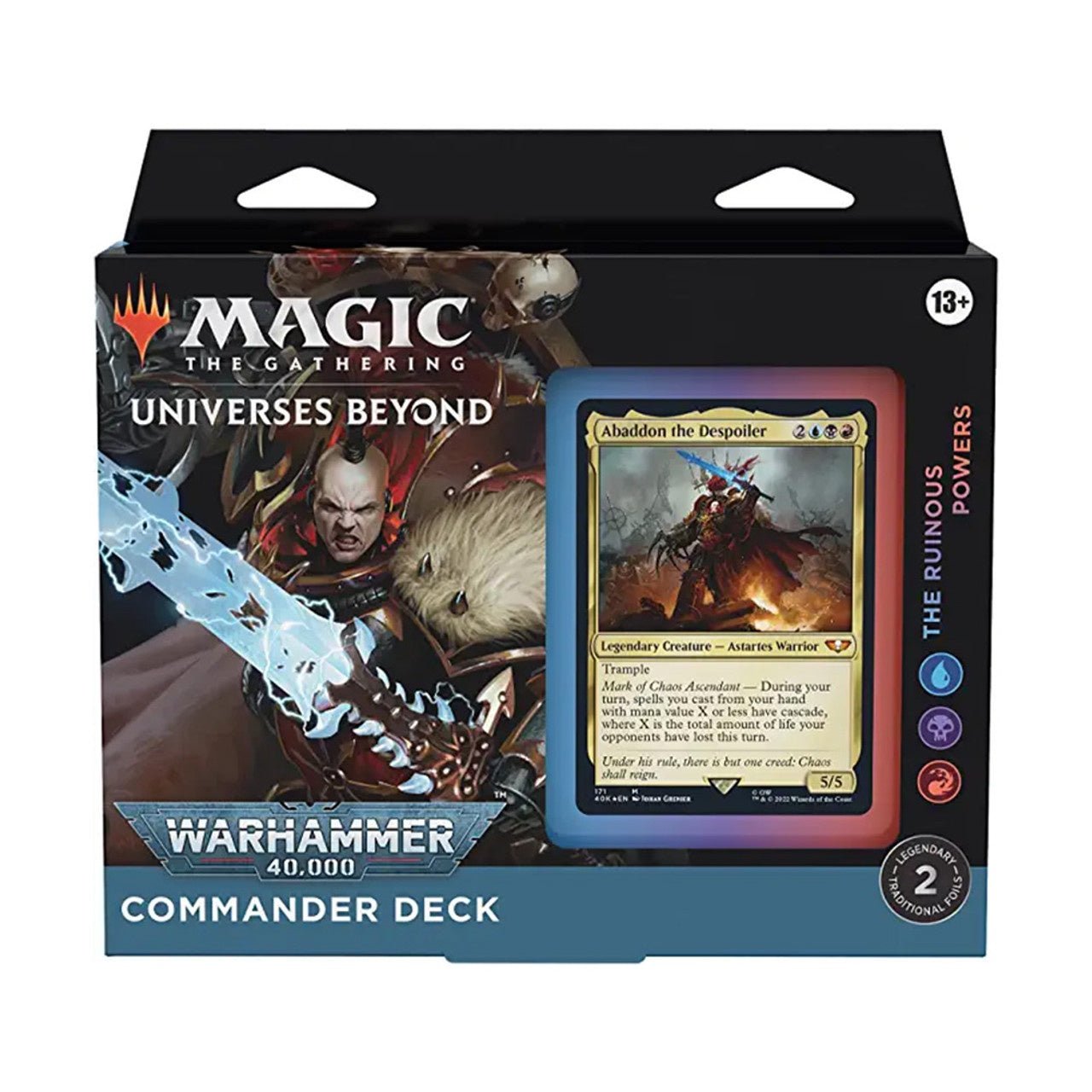 Magic the Gathering: Warhammer 40,000 The Ruinous Powers Commander Deck - Collector Store LLC