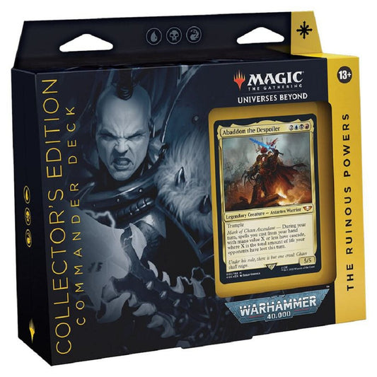 Magic the Gathering: Warhammer 40K Ruinous Powers Collector Commander Deck - Collector Store LLC