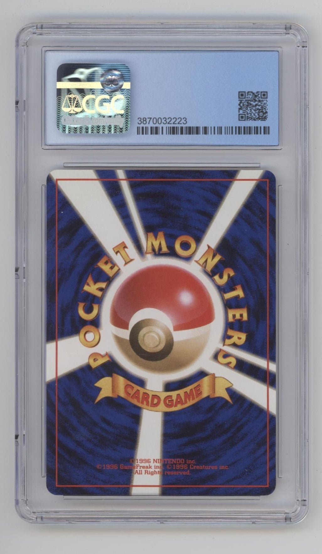 Magneton Pokemon Base Set Holo Japanese 082 CGC 9 - Collector Store LLC