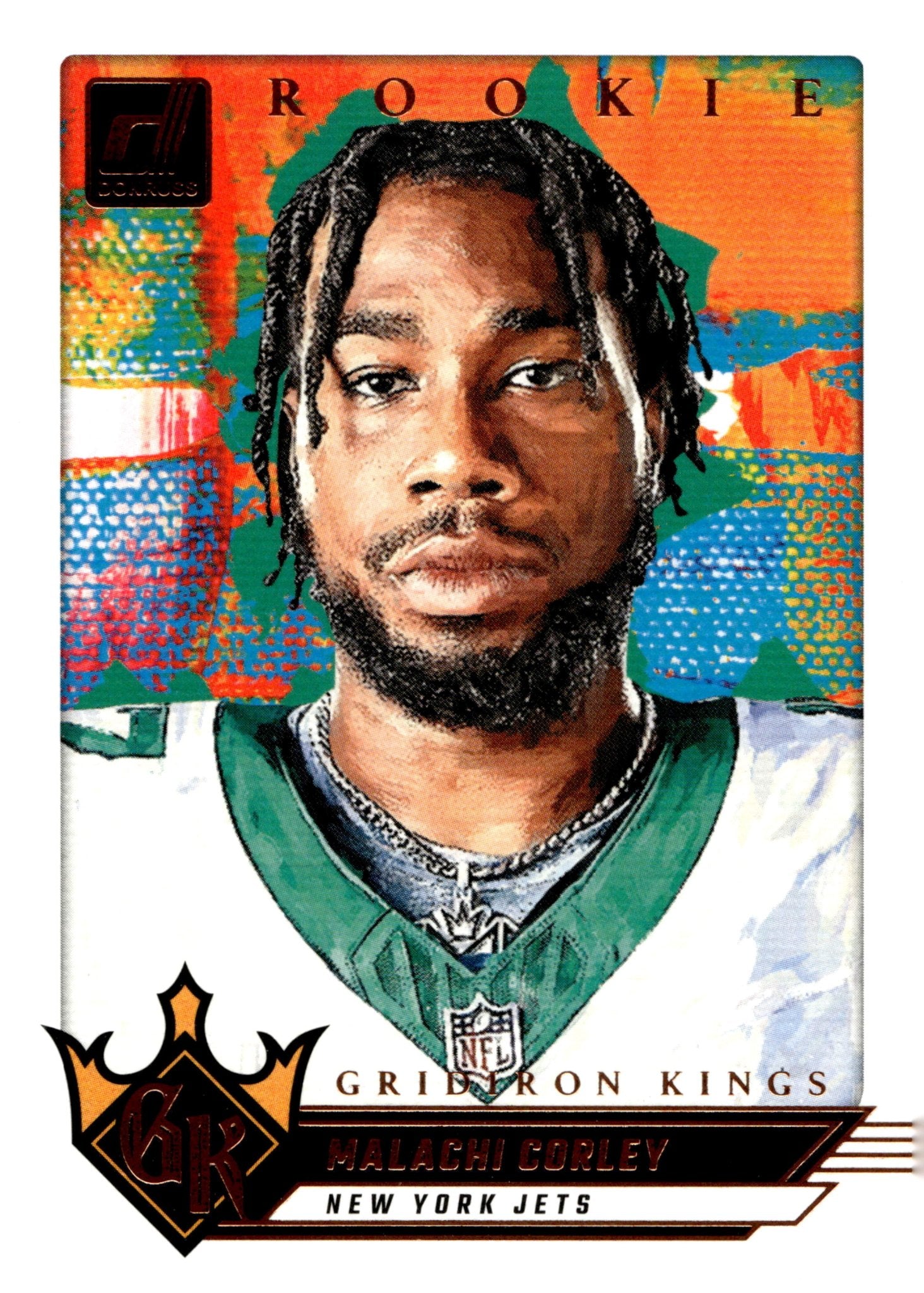 Malachi Corley 2024 Panini Donruss Gridiron Kings RC #9 - Collector Store LLC