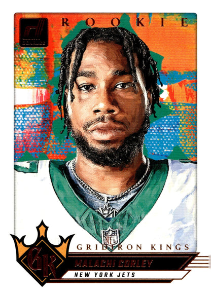 Malachi Corley 2024 Panini Donruss Gridiron Kings RC #9 - Collector Store LLC