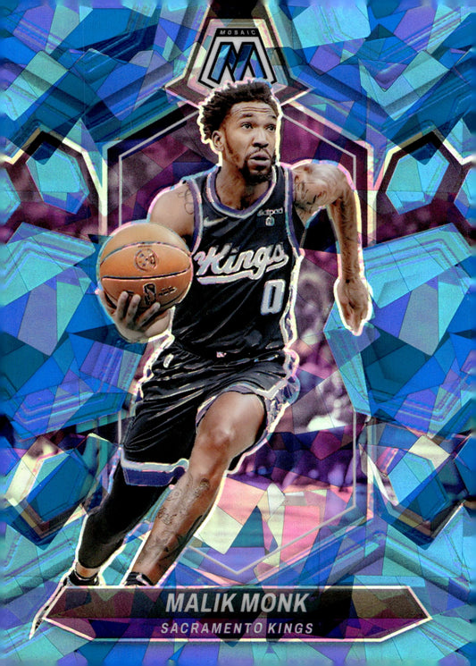 Malik Monk 2023 - 24 Panini Mosaic Ice Prizm 023/125 #39 - Collector Store LLC