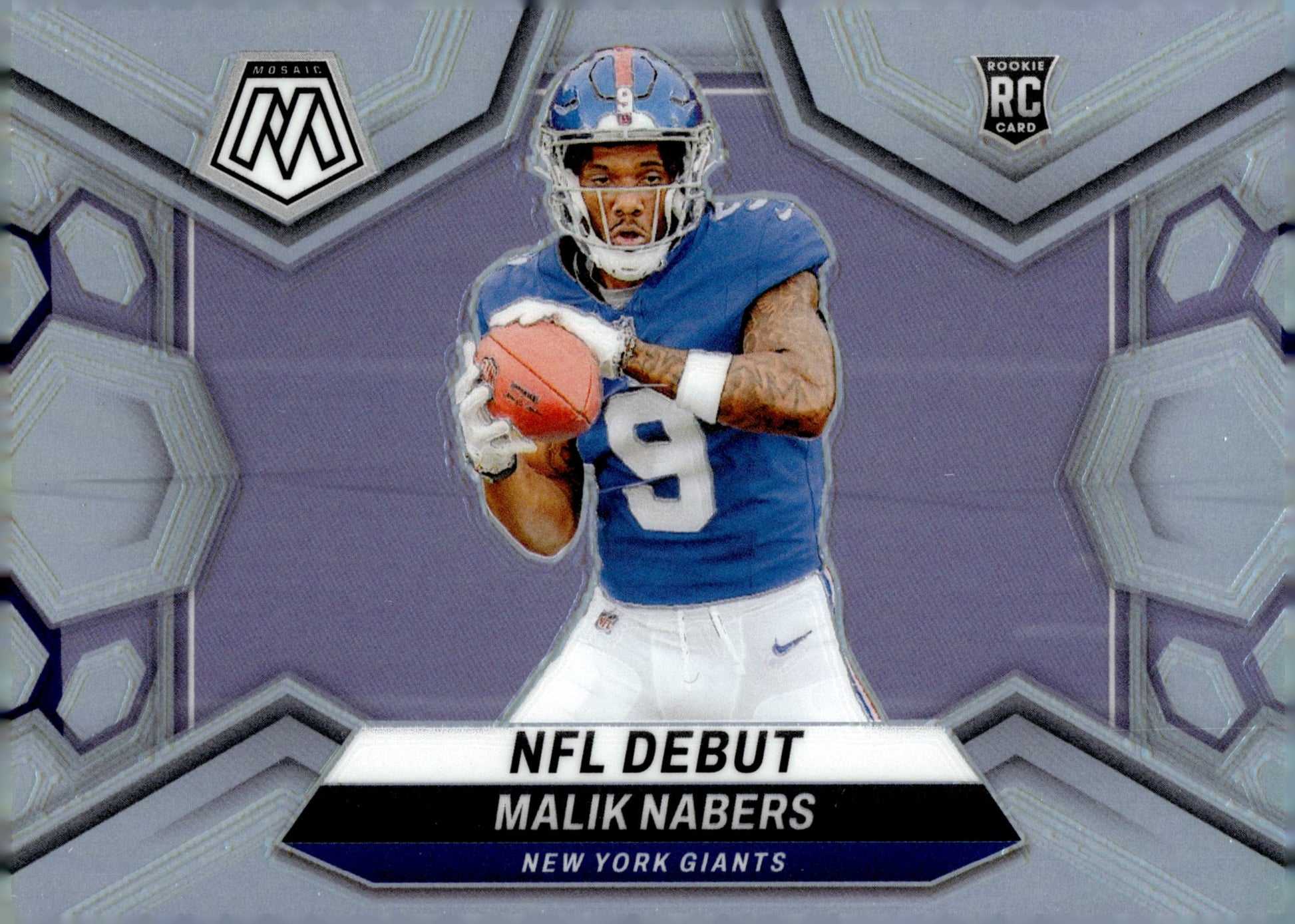Malik Nabers 2024 Panini Mosaic NFL Debut Prizm RC #284 - Collector Store LLC