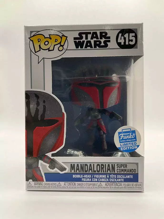 Mandalorian Super Commando Funko Pop! The Mandalorian #415 Funko Limited Edition - Collector Store LLC