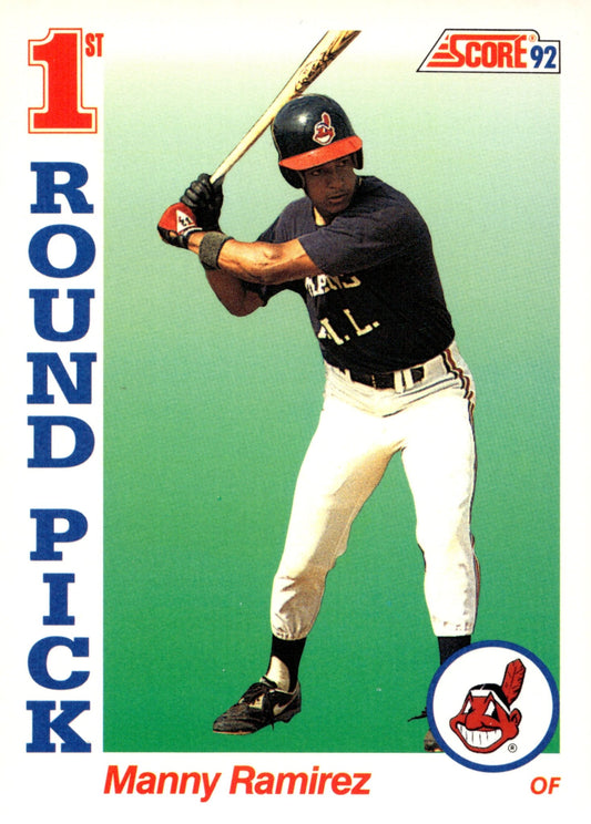 Manny Ramirez 1992 Score 1st Round Pick RC #800 - Collector Store LLC