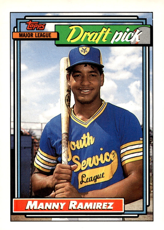 Manny Ramirez 1992 Topps Draft Pick RC #156 - Collector Store LLC