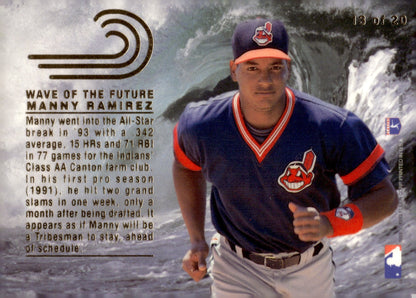 Manny Ramirez 1993 Fleer Flair Wave of the Future #13 - Collector Store LLC