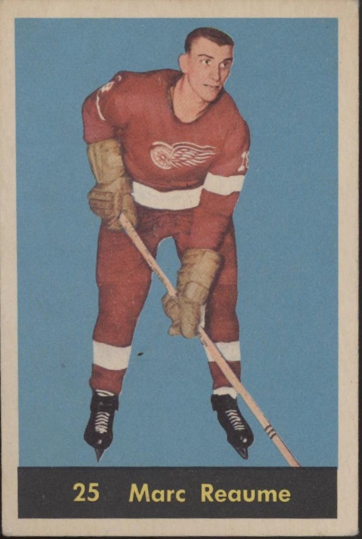 Marc Reaume 1960 - 61 Parkhurst #25 Detroit Red Wings VG - EX - Collector Store LLC