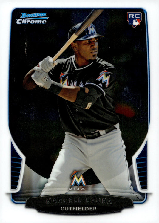 Marcell Ozuna 2013 Bowman Chrome RC #17 - Collector Store LLC