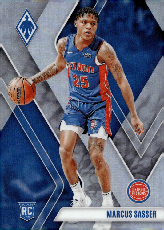 Marcus Sasser 2023 - 24 Panini Phoenix Refractor RC #263 - Collector Store LLC