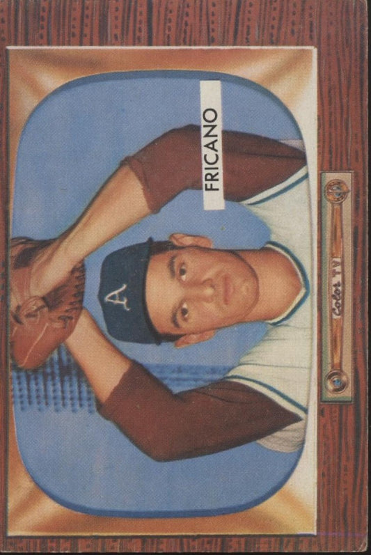 Marion Fricano 1955 Bowman #316 Kansas City Athletics VG - Collector Store LLC