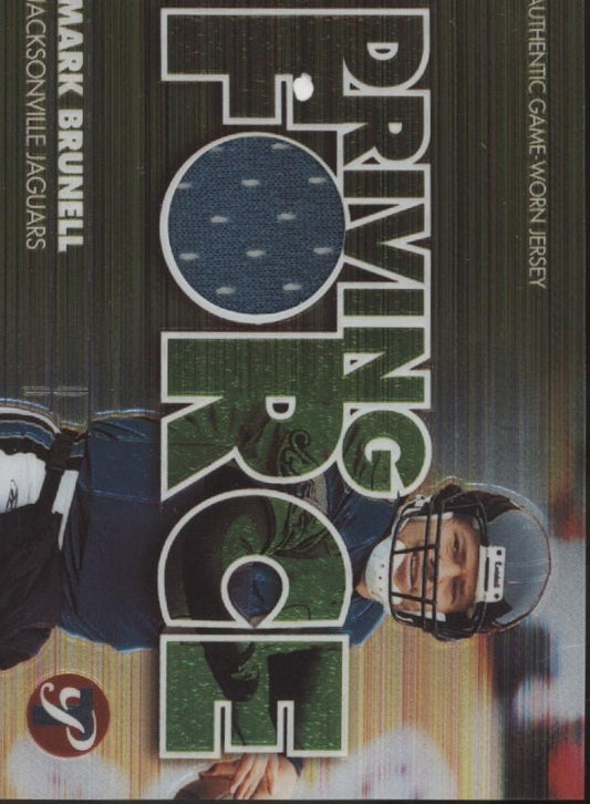Mark Brunell 2002 Topps Pristine Driving Force Swatch #DF - MB - Collector Store LLC