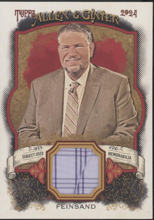 Mark Feinsand 2024 Topps Allen & Ginter Swatch #AGR - MF - Collector Store LLC