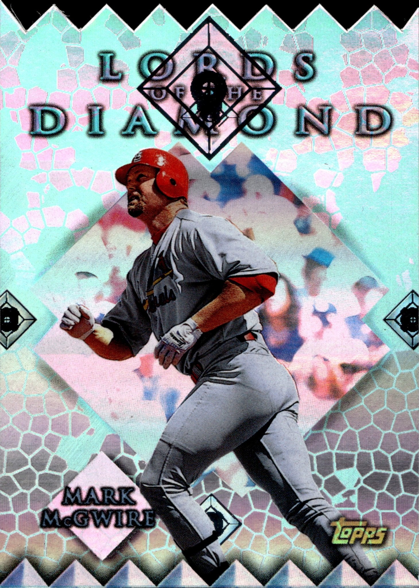 Mark McGwire 1998 Topps Lords of the Diamond Die - Cut #LD5 - Collector Store LLC