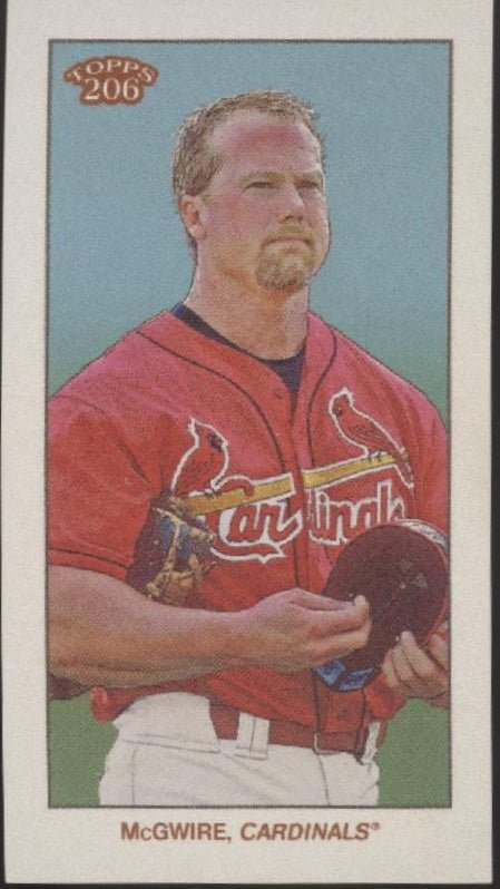 Mark McGwire 2024 Topps 206 Blank Back Mini - Collector Store LLC