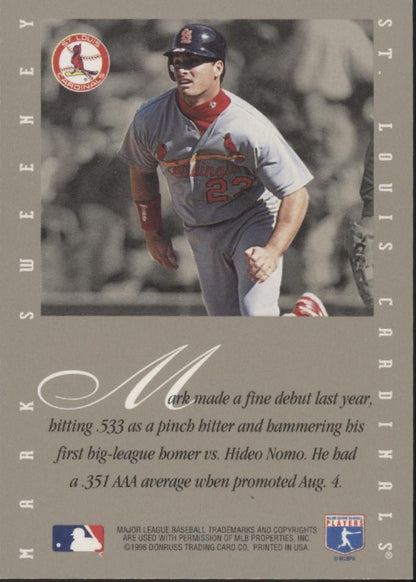 Mark Sweeney 1996 Leaf Signature Series Auto - Collector Store LLC