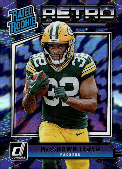 MarShawn Lloyd 2024 Panini Donruss Rated Rookie Retro RC #15 #2 - Collector Store LLC
