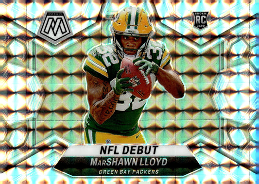 MarShawn Lloyd 2024 Panini Mosaic NFL Debut Prizm RC #279 - Collector Store LLC
