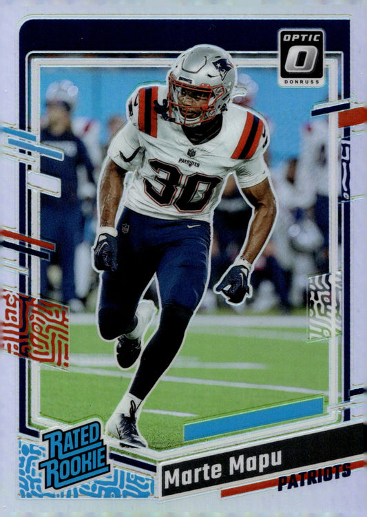 Marte Mapu 2023 Panini Donruss Optic Rated Rookie Prizm RC #275 - Collector Store LLC