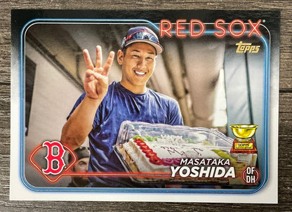 Masataka Yoshida 2024 Topps Series 1 Image Variation 288 - Collector Store LLC