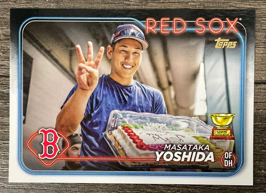 Masataka Yoshida 2024 Topps Series 1 Image Variation 288 - Collector Store LLC