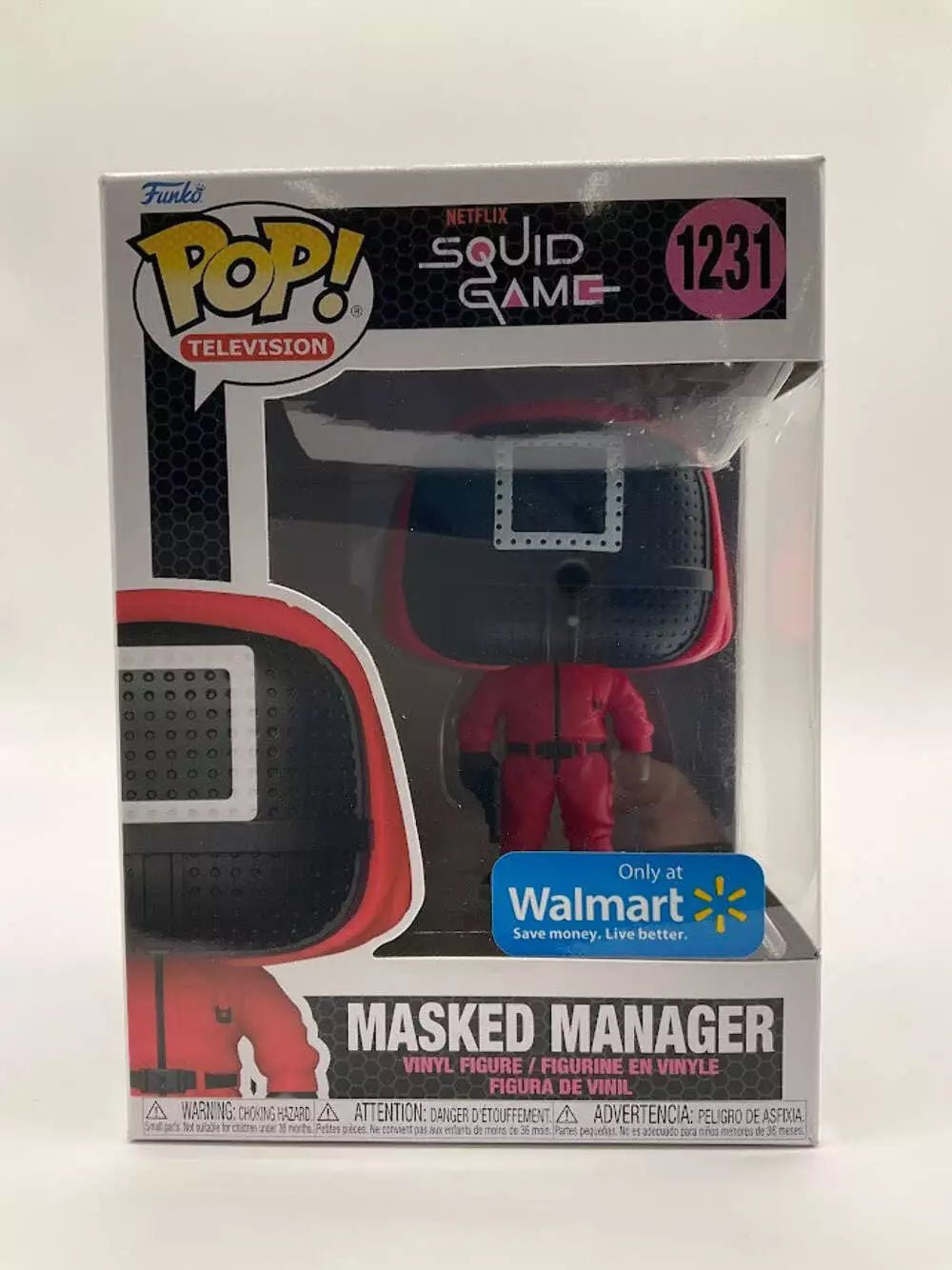 Masked Manager Funko Pop! Squid Game #1231 Walmart Exclusive - Collector Store LLC