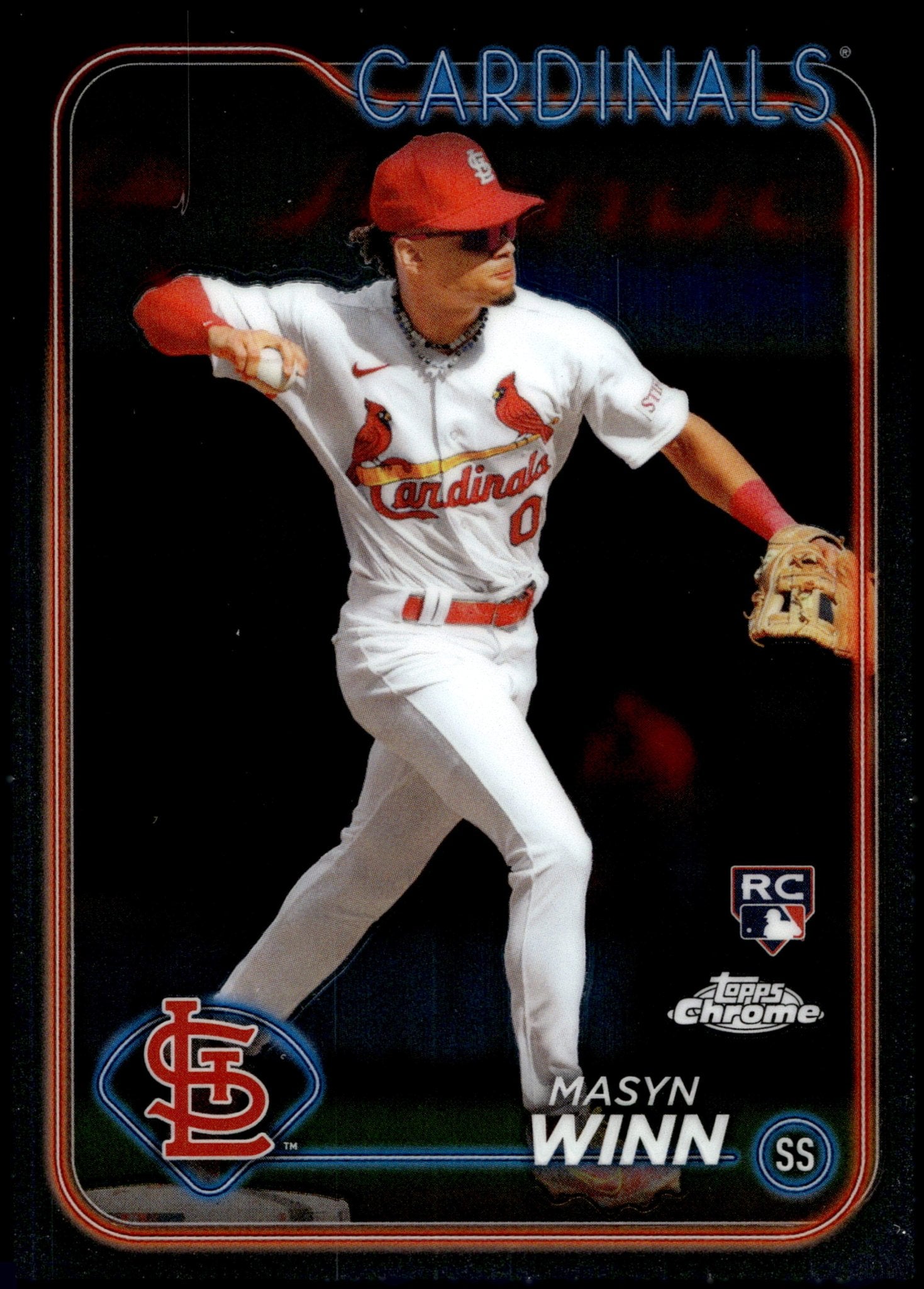 Masyn Winn 2024 Topps Chrome RC #189 #1 - Collector Store LLC