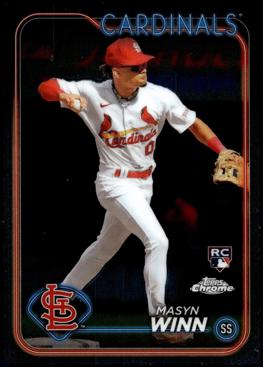 Masyn Winn 2024 Topps Chrome RC #189 #1 - Collector Store LLC