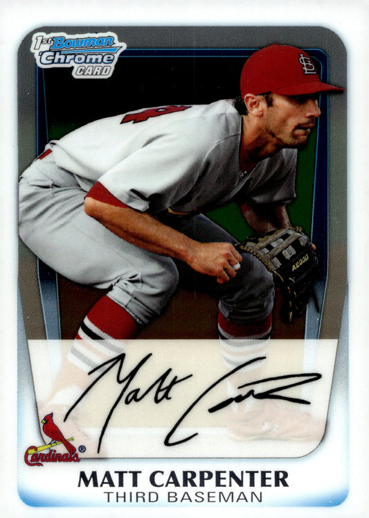 Matt Carpenter 2011 Bowman Chrome #BCP66 #1 - Collector Store LLC